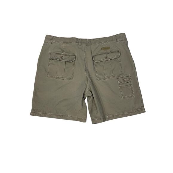 Cabela’s Outdoor Gear Men’s Tan Hiking Cargo Shorts Sz 42” Waist 100% Cotton - Picture 2 of 13